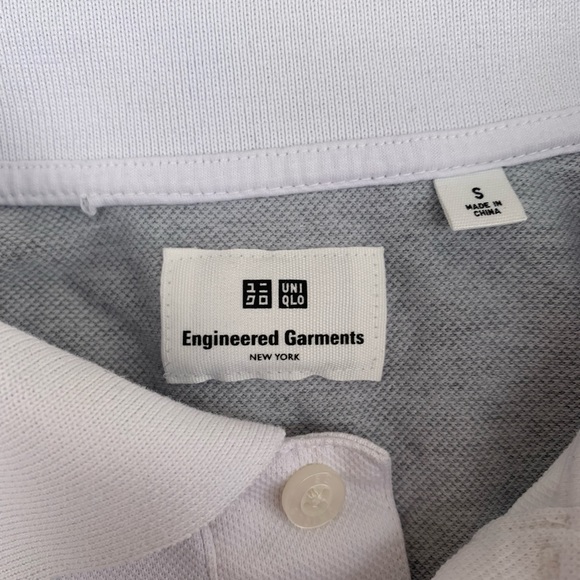 Engineered Garments X Uniqlo Polo shirt men’s small - Picture 4 of 5
